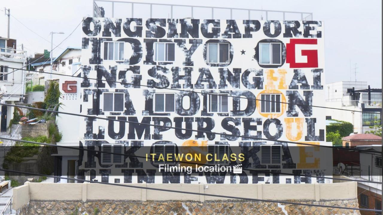 G Guesthouse Itaewon In Seoul Exterior foto